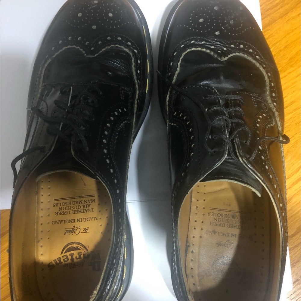 Men’s Dr. Marten shoes.